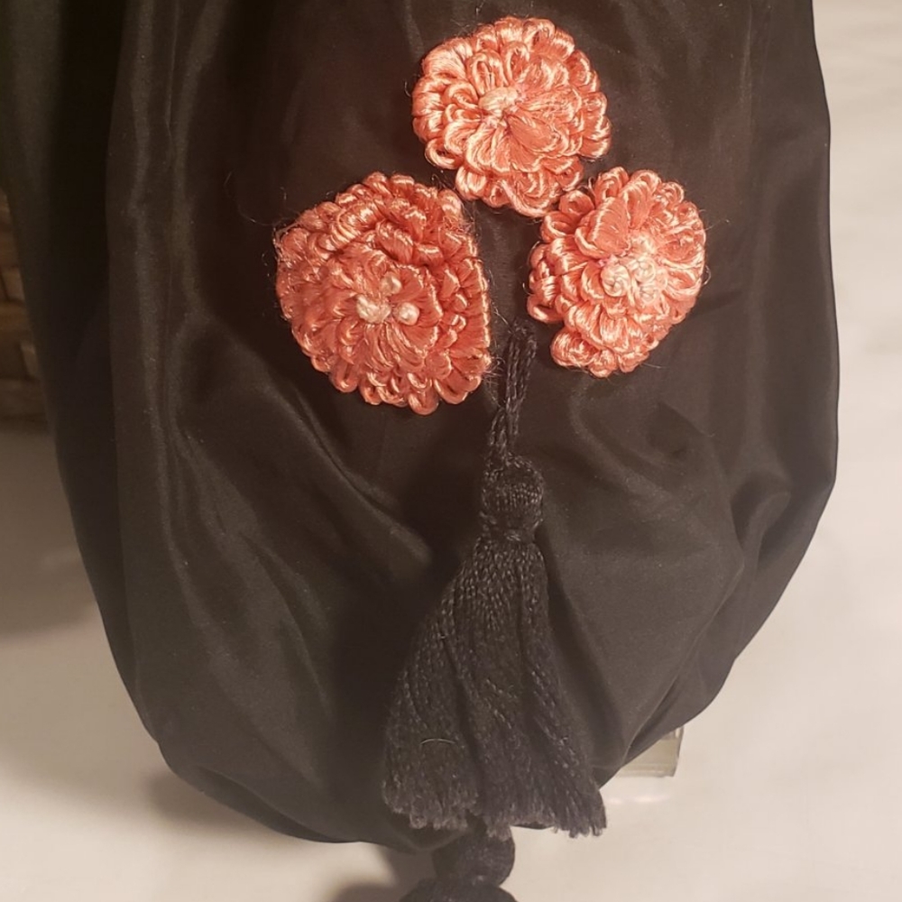 Antique 1920's Flapper Drawstring Purse/Wristlet - image 3